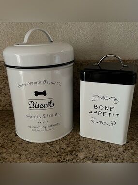 Dog treat jars